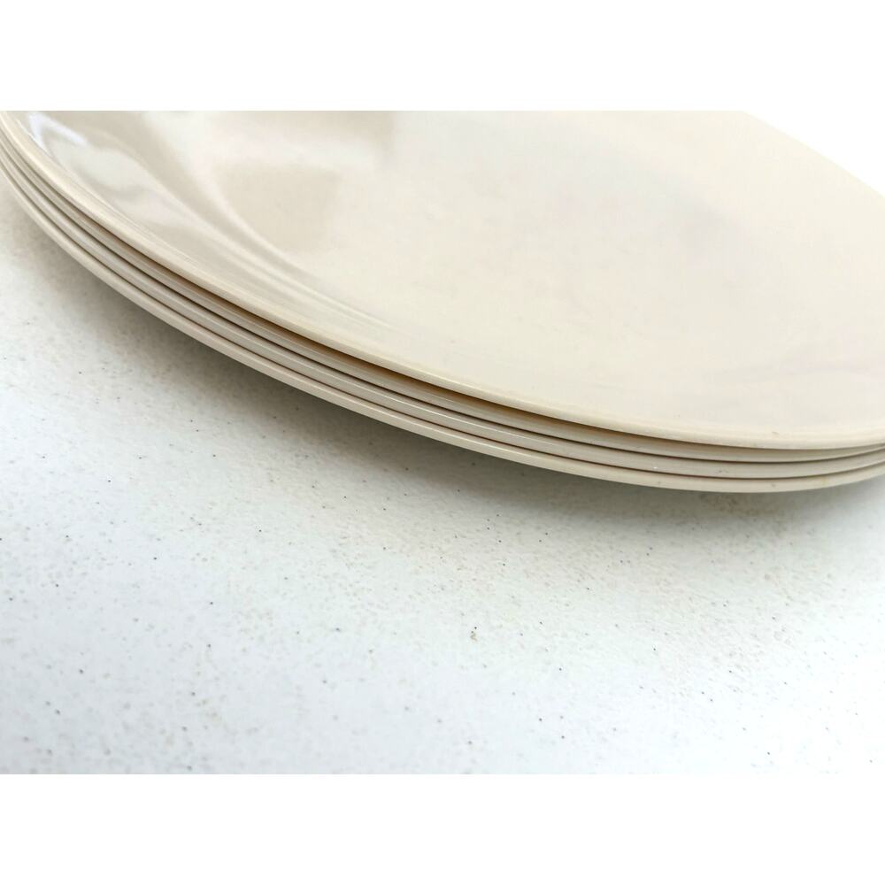 Vintage Corelle by Corning dinner plates sandstone 10.25" set of 4